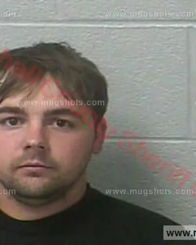 Booking photo of Justin Wade Crane, Marshall County, May 5, 2017