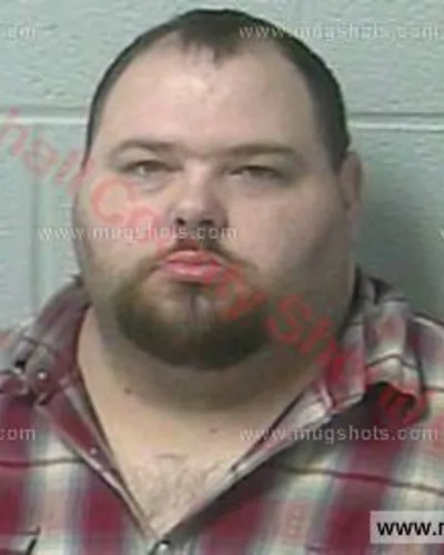 Booking photo of Travis Cates, Marshall County, Mar 21, 2018