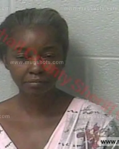 Booking photo of Evelyn Mitchell, Marshall County, Oct 13, 2016