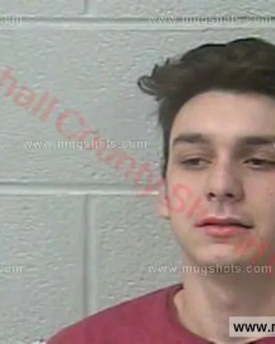 Booking photo of Brandon Wiley, Marshall County, Dec 31, 2017