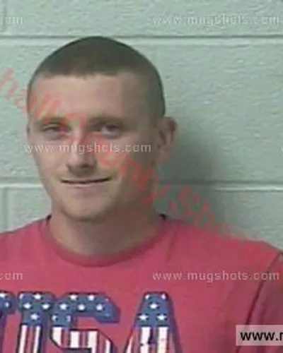 Booking photo of Casey Ray Robinson, Marshall County, Oct 3, 2016