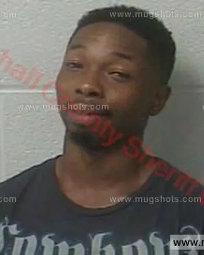 Booking photo of Dewange Virgous, Marshall County, Jul 13, 2016