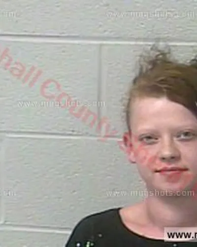 Booking photo of Percilla Marie Flatt, Marshall County, May 10, 2018