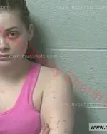 Booking photo of Amber Beth Cobble, Marshall County, Mar 15, 2018