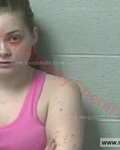 Booking photo of Amber Beth Cobble, Marshall County, Mar 15, 2018