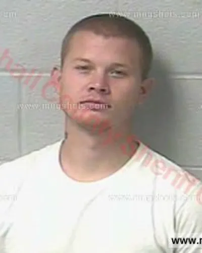 Booking photo of Cory Ashworth, Marshall County, Sep 23, 2016