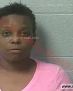 Booking photo of Latoya Nakie Harris, Marshall County, Apr 6, 2017