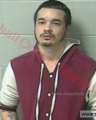 Booking photo of Adam Triston Garcia, Marshall County, Mar 15, 2018