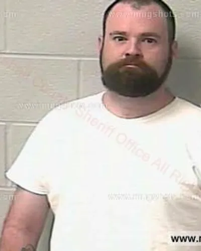 Booking photo of Jayson Hoover, Marshall County, Feb 23, 2020