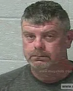 Booking photo of Leonard Eugene Mullins, Marshall County, May 12, 2020