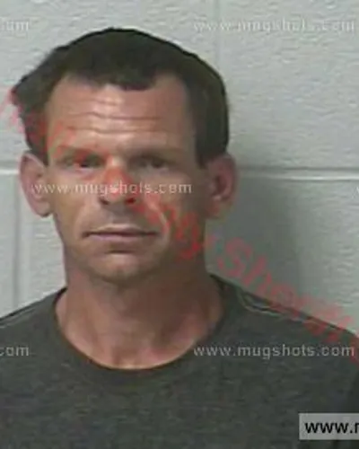 Booking photo of Larry Ray Collins, Marshall County, May 5, 2018