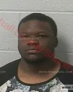 Booking photo of Dontay Keshaun Baugh, Marshall County, May 3, 2018