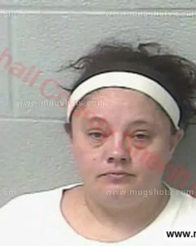 Booking photo of Wendy Lynn Hull, Marshall County, May 26, 2017