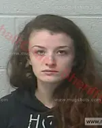 Booking photo of Ashley Nicole Walters, Marshall County, Feb 15, 2016