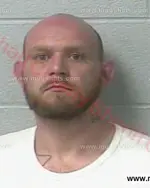 Booking photo of Dustin Lee Alsup, Marshall County, Feb 1, 2018