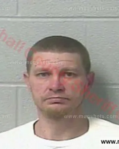 Booking photo of Steven Ray Harris, Marshall County, Jan 6, 2018