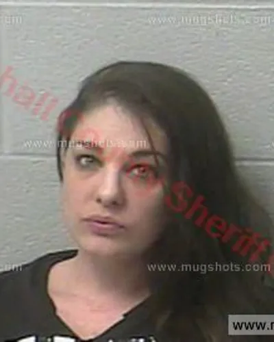 Booking photo of Lacey Russell, Marshall County, May 21, 2016