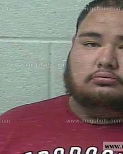 Booking photo of Derek Aguilar-Perez, Marshall County, Jan 13, 2020