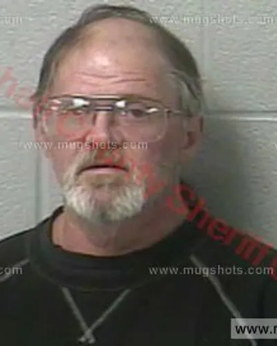 Booking photo of Harvey Allen Barron, Marshall County, Jan 19, 2018