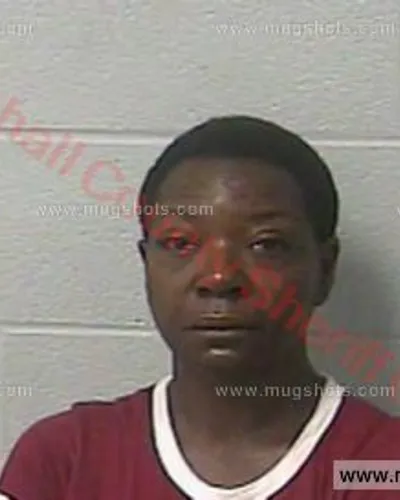 Booking photo of Theresa Moore, Marshall County, Jul 23, 2016