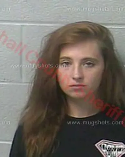 Booking photo of Brittany Lavina Jones, Marshall County, Sep 4, 2017
