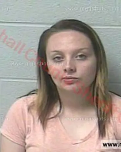 Booking photo of Autumn Kelley, Marshall County, May 18, 2018