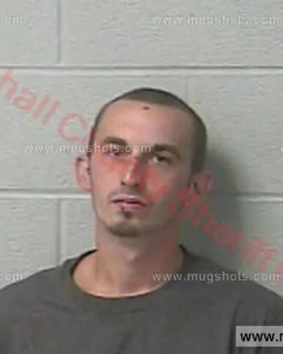 Booking photo of Stephen Blake Marler, Marshall County, Oct 14, 2016