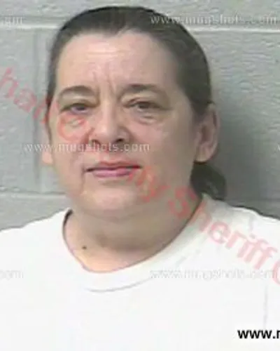 Booking photo of Katherine Hoppes, Marshall County, Oct 28, 2016