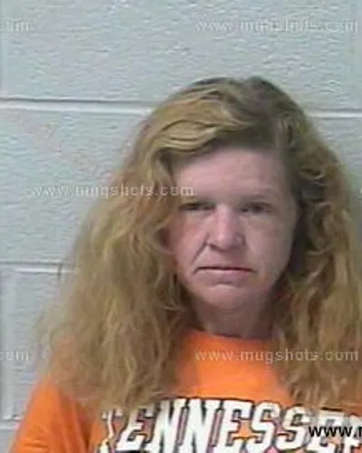 Booking photo of Misty Childers, Marshall County, Apr 21, 2019