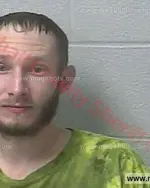 Booking photo of Dustin Mark Vaughn, Marshall County, Jan 9, 2017