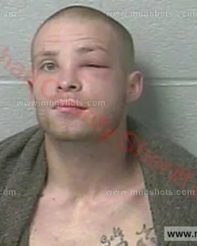 Booking photo of Kristopher Thomas Stinnett, Marshall County, Apr 27, 2017