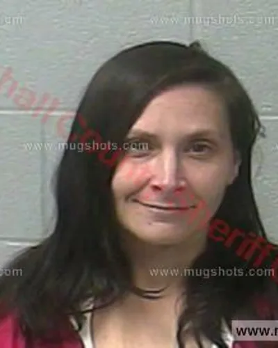 Booking photo of Heather Suzette Moore, Marshall County, Nov 16, 2017