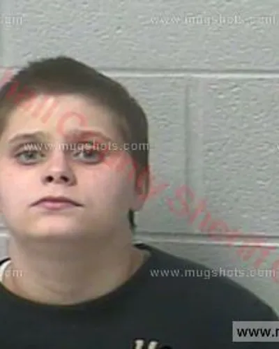 Booking photo of Samantha Asbury, Marshall County, Dec 16, 2016