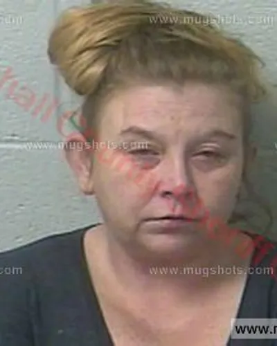 Booking photo of Elizabeth Daniels, Marshall County, Dec 25, 2016