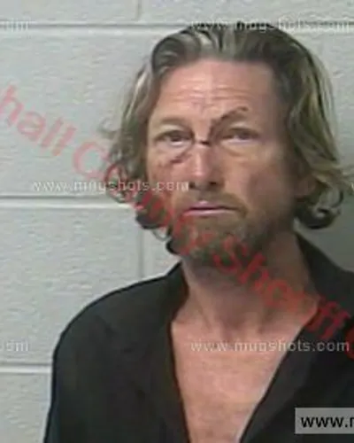 Booking photo of Scott Batts, Marshall County, May 31, 2017