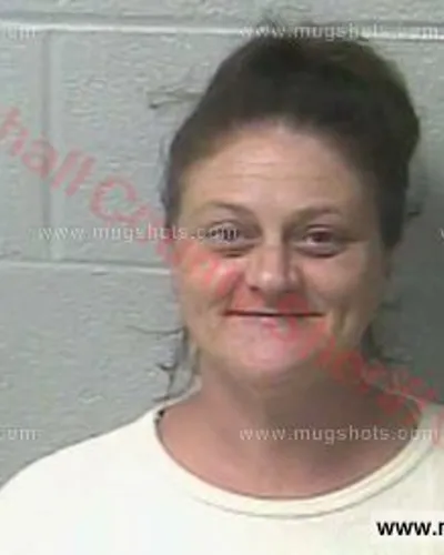 Booking photo of Stephanie Jean Cozart, Marshall County, Nov 2, 2017