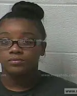 Booking photo of Lasheika Monae Sales, Marshall County, Oct 20, 2019