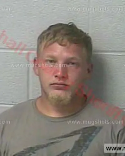 Booking photo of Zachary Dylan Salyer, Marshall County, Sep 20, 2017