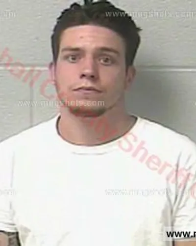 Booking photo of Travis Fitchorn, Marshall County, May 5, 2018