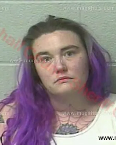 Booking photo of Sara Gay, Marshall County, Jan 4, 2018