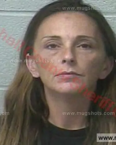 Booking photo of Angela Hardison, Marshall County, Dec 19, 2017