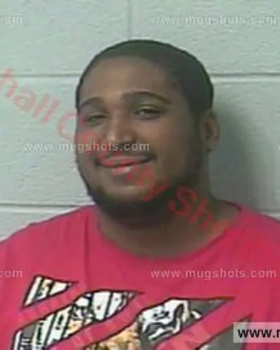 Booking photo of Stephon Gleaves, Marshall County, Feb 15, 2016