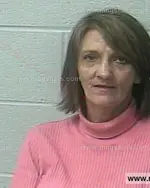 Booking photo of Connie Darlene Rogers, Marshall County, Mar 24, 2019