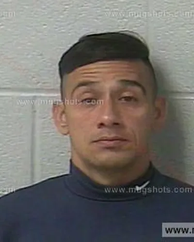 Booking photo of Wilber Sandoval, Marshall County, Oct 20, 2019