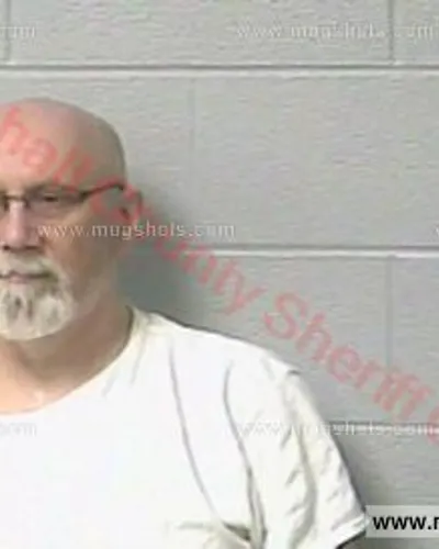 Booking photo of Daryl Gene Hicks, Marshall County, Jun 24, 2018