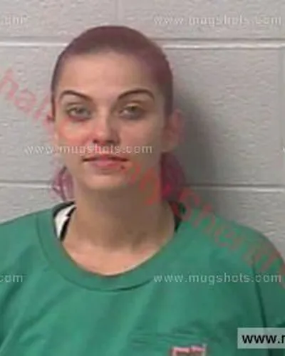 Booking photo of Tiffany O'Quinn, Marshall County, Apr 3, 2016