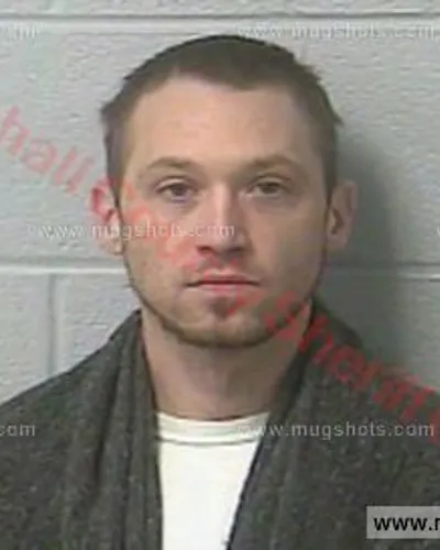 Booking photo of Richard Wayne Shelton, Marshall County, Feb 23, 2016