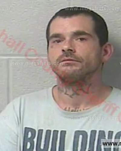 Booking photo of Michael Pogue, Marshall County, Dec 30, 2016