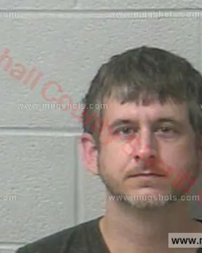 Booking photo of Shane Sanford, Marshall County, Nov 24, 2016