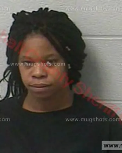 Booking photo of Christy Pettigrew, Marshall County, May 5, 2018